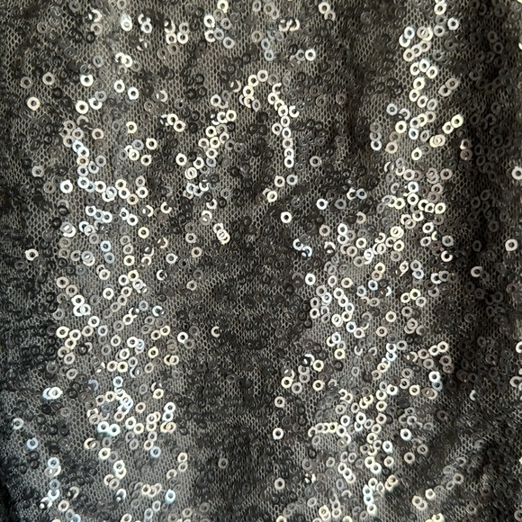 Ann Taylor Silver Sequin Cardigan - Picture 2 of 5
